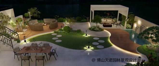佛山天诺园林智能庭院设计：解锁精致别墅生活新方式